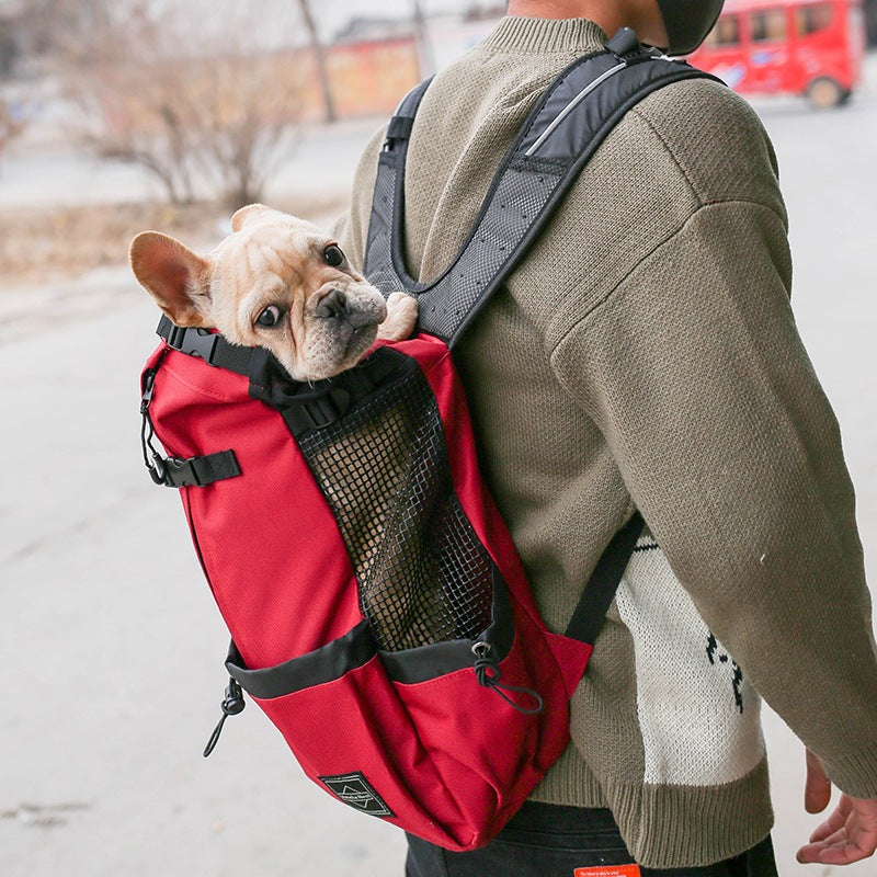 Portable Dog Backpack Carrier in Multiple Colors