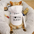 Cozy Dog Bathrobe and Pajamas Set