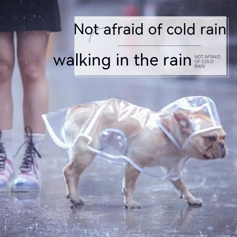 Lightweight Dog Raincoat in Five Colors