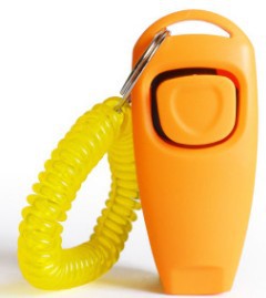 Rattle Whistle Dog Training Tool in 11 Colors