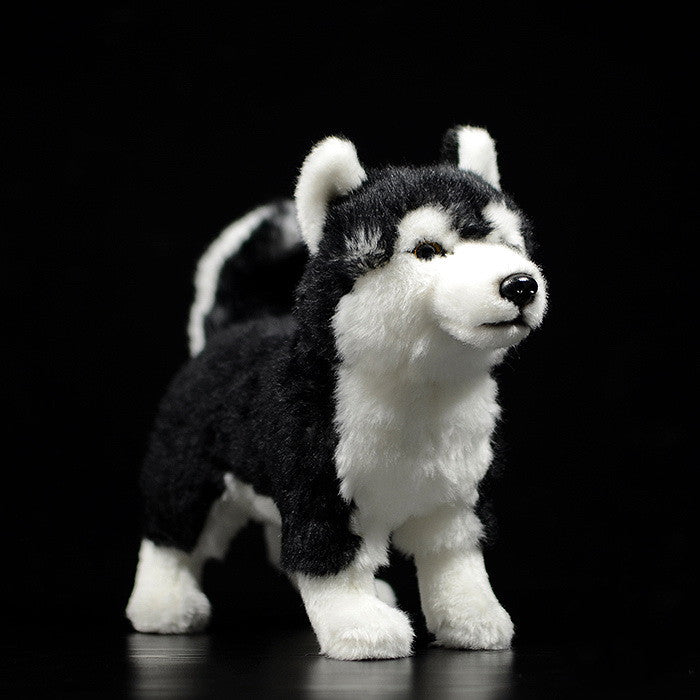 Soft Plush Dog Toy in Multiple Colors