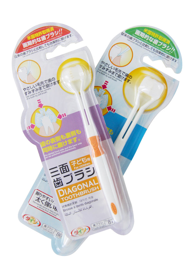 Three-Sided Toothbrush for Dogs
