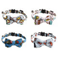dog collar bow tie