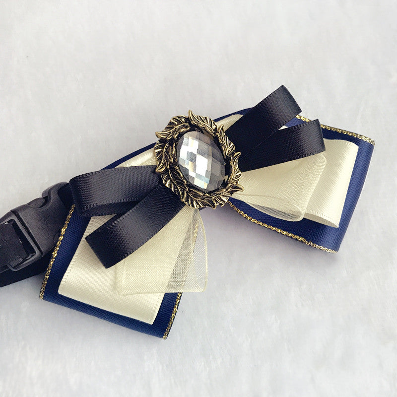 Little Gentleman Flower Bow Tie Collar for Dogs