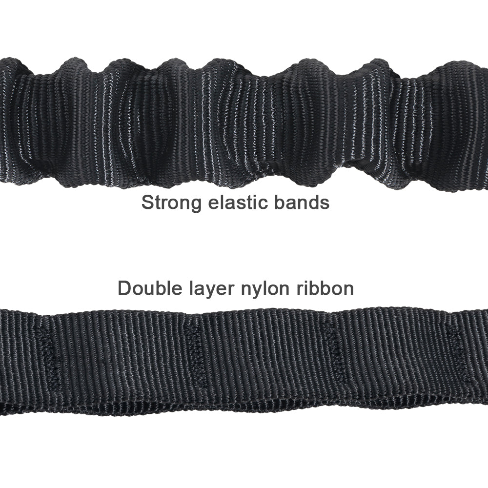 Traction Rope Collar in Black, Khaki, Green, Grey