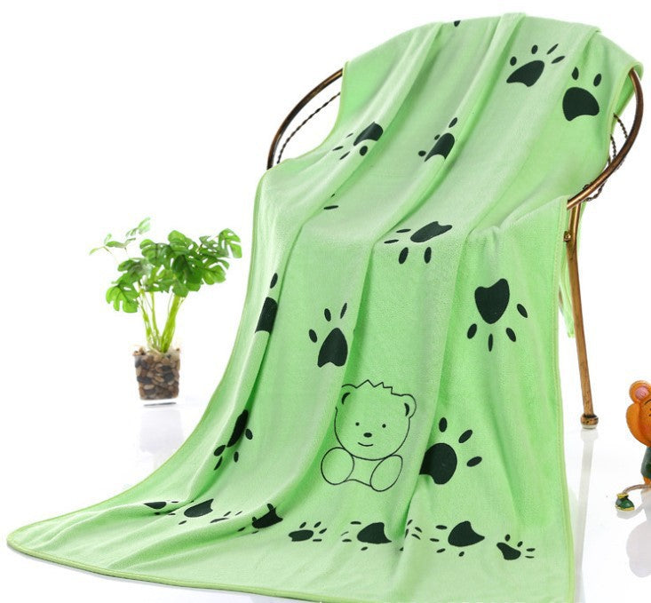 Super Absorbent Dog Bath Towel in Multiple Colors