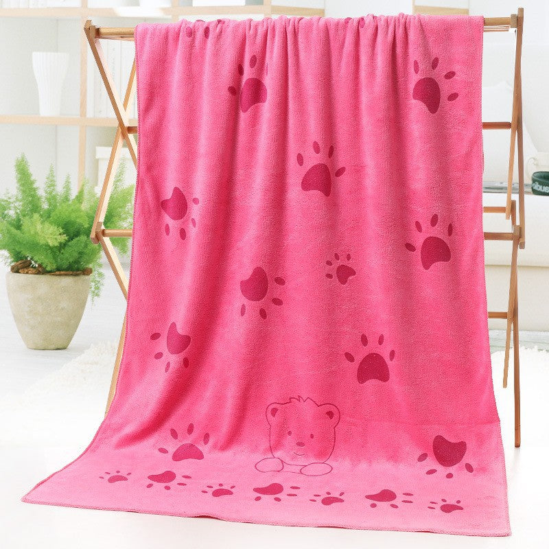 Super Absorbent Dog Bath Towel in Multiple Colors