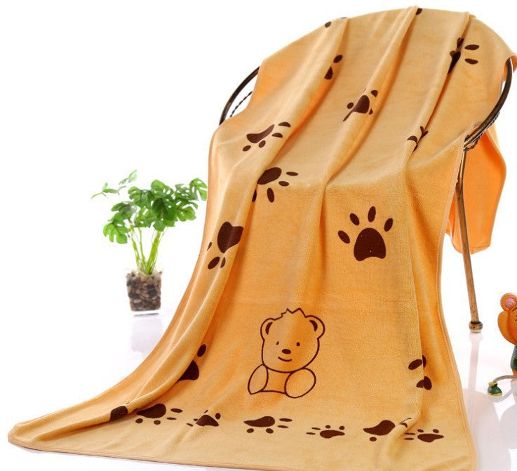Super Absorbent Dog Bath Towel in Multiple Colors