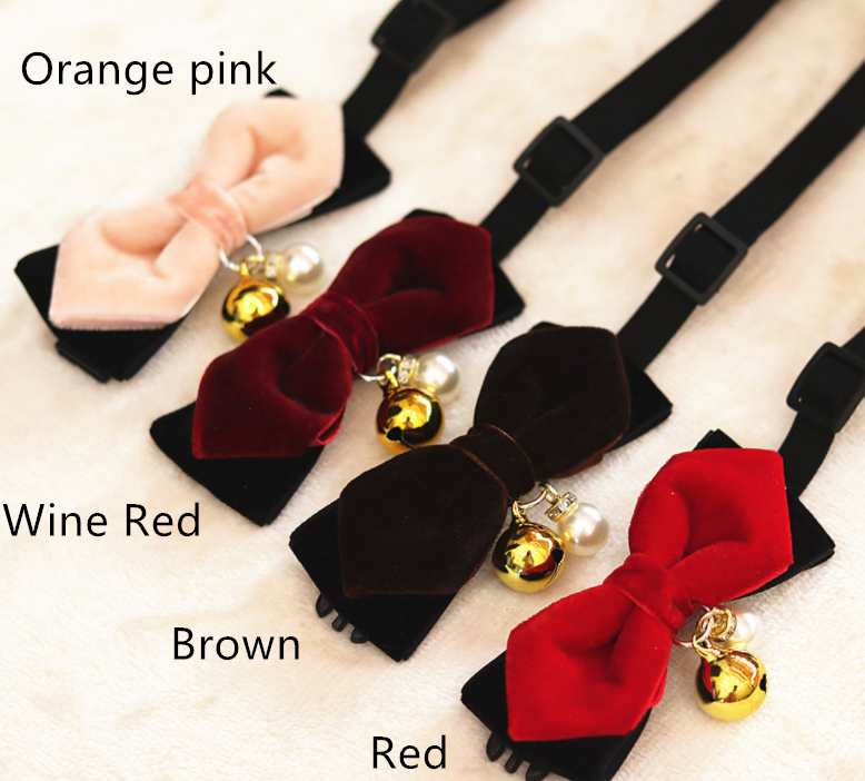 Dog Bow Tie Collar for Small and Large Dogs