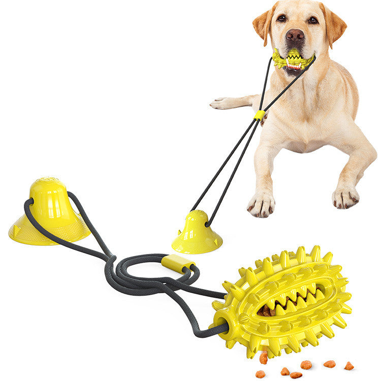 Dog Chew Stick with Treat Dispensing Ball