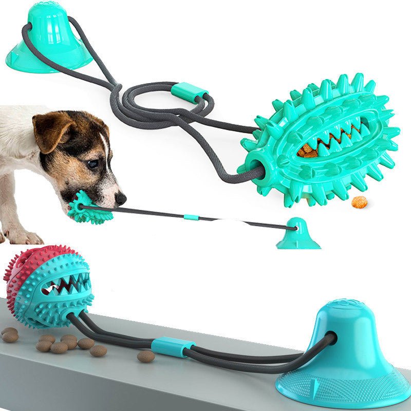 Dog Chew Stick with Treat Dispensing Ball