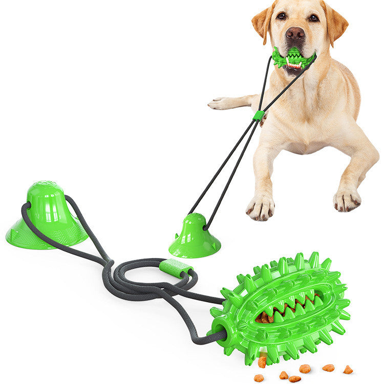 Dog Chew Stick with Treat Dispensing Ball