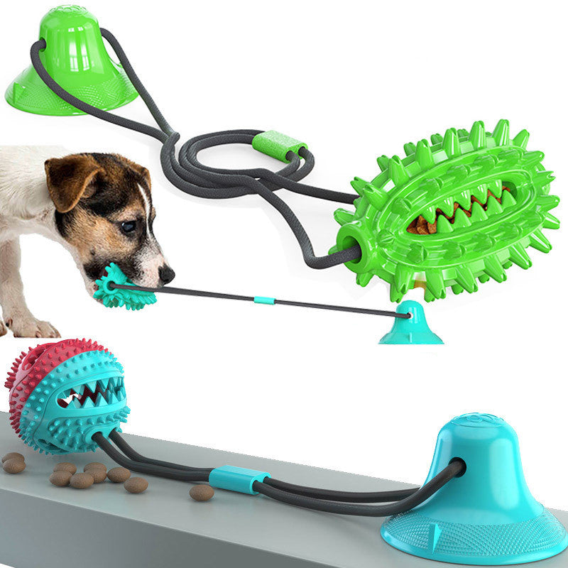 Dog Chew Stick with Treat Dispensing Ball