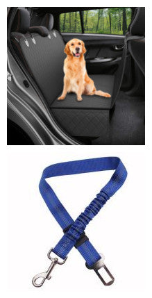 Dog Back Seat Cover for Travel