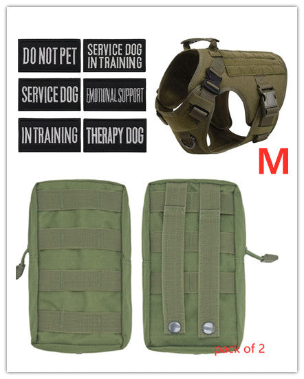 Military Tactical Dog Harness with Handle
