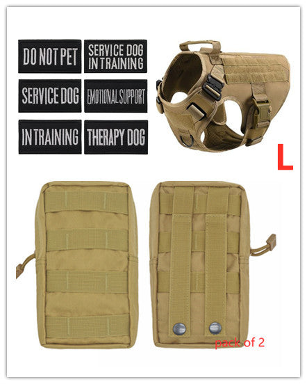 Military Tactical Dog Harness with Handle