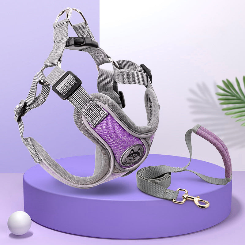 Dog Leash Vest Harness for Small and Medium Dogs