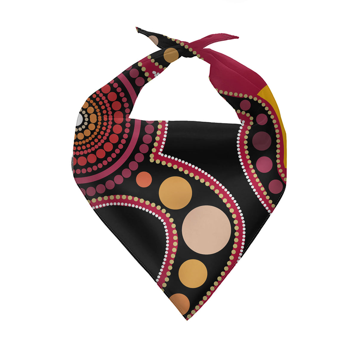 Floral Dog Bandana - Print W
