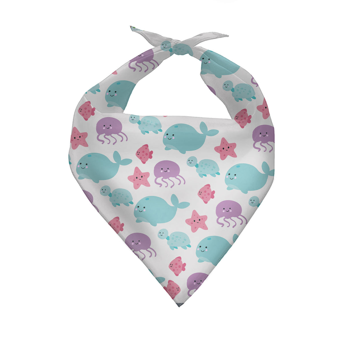 Floral Dog Bandana - Print 1E