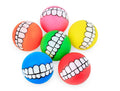 Colorful Rubber Dog Teeth Ball
