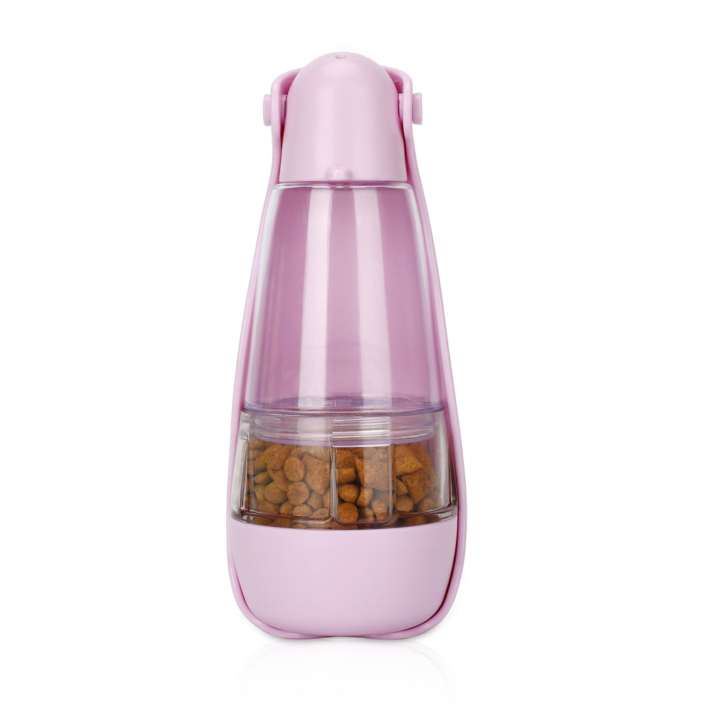Portable Dog Food and Water Bottle