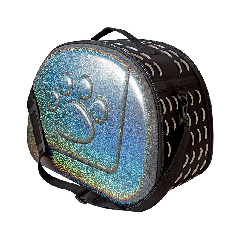 Black Portable Dog Carrier Shoulder Bag