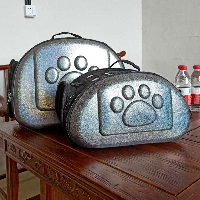 Black Portable Dog Carrier Shoulder Bag