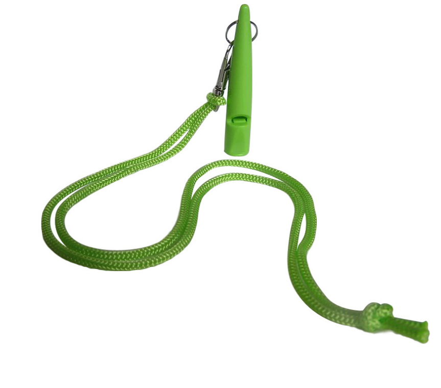 Training Whistle with Lanyard for Dogs in Multiple Colors