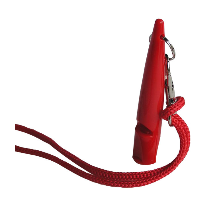 Training Whistle with Lanyard for Dogs in Multiple Colors