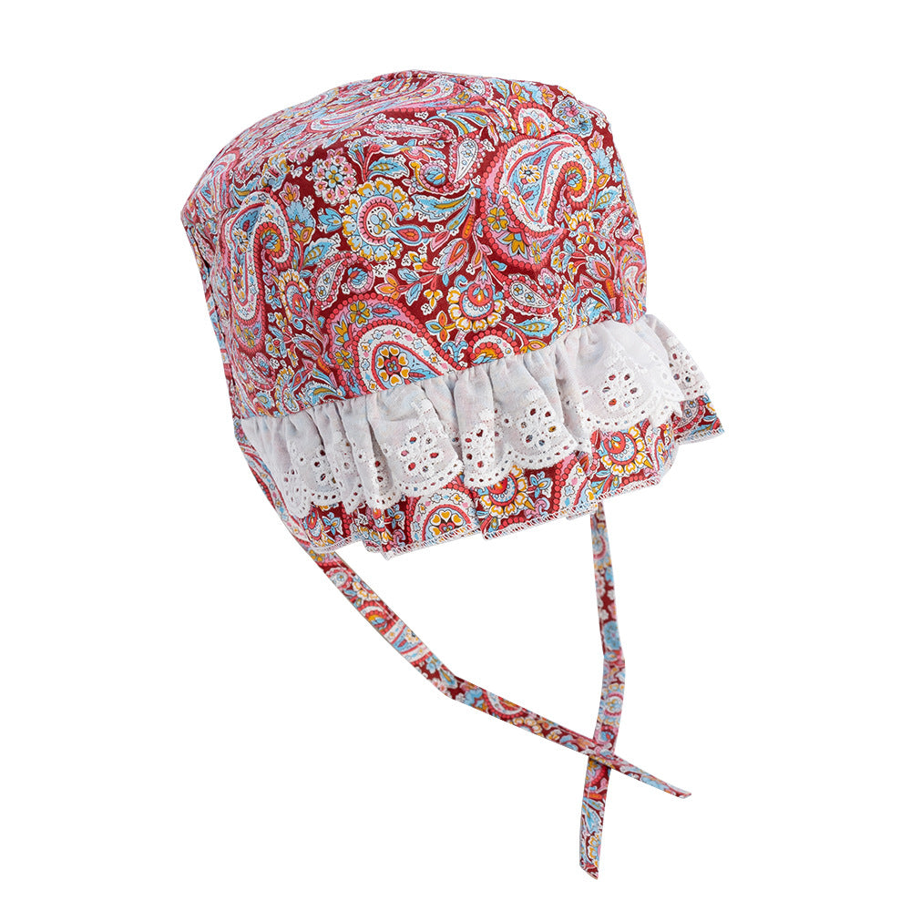 Cute Lace Dog Sun Hat in Vibrant Colors