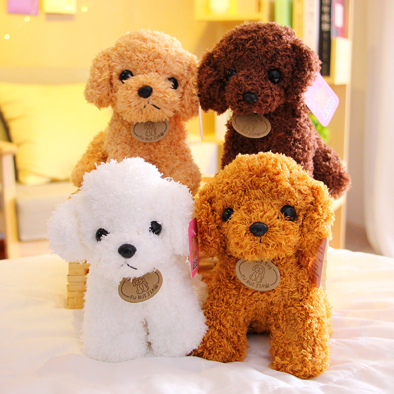 Soft Teddy Plush Toy for Dogs in Multiple Colors