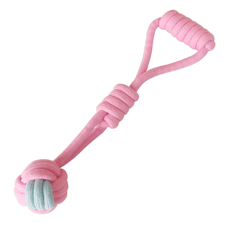 Cotton Rope Dog Chew Toy with Multiple Play Styles