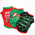 Christmas Costume Vest T-Shirt for Dogs