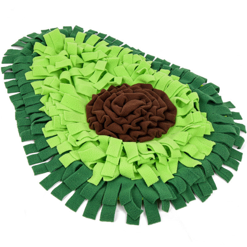 Dog Sniffing Mat with Interactive Puzzle Feeding Game