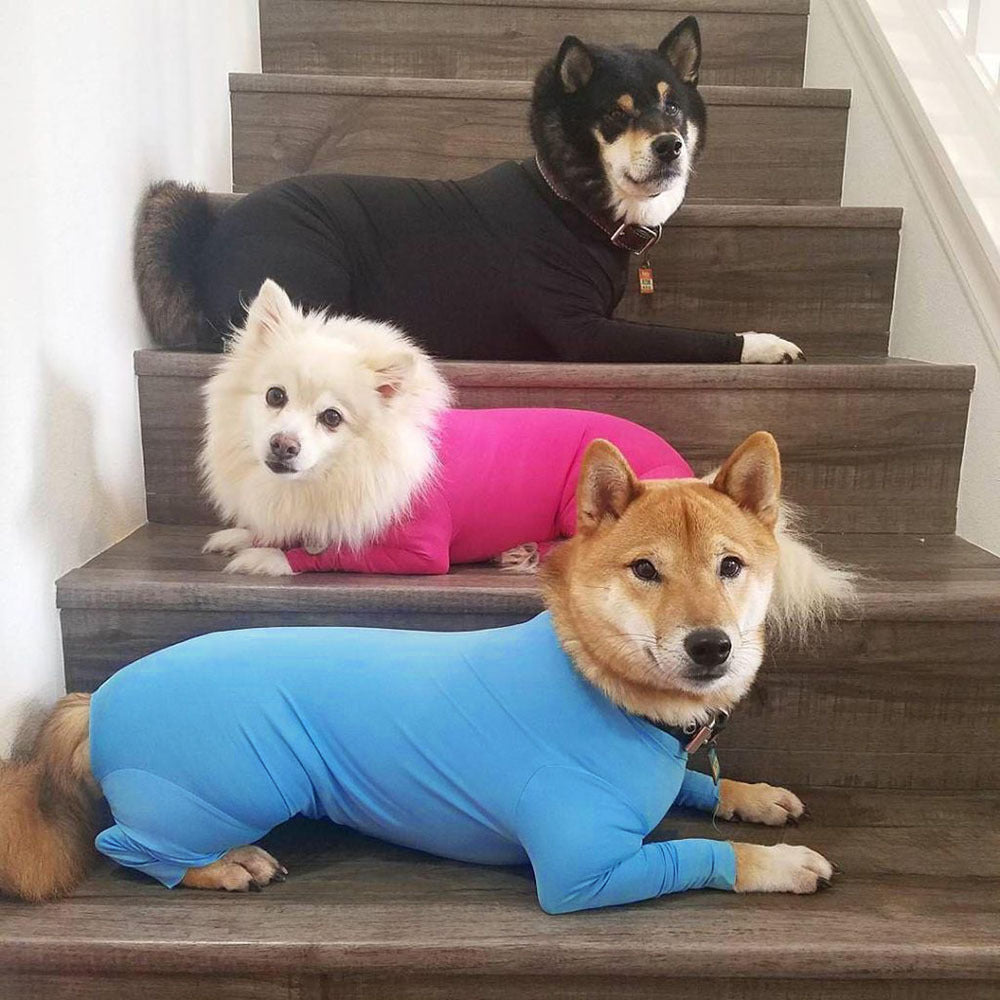 Cozy Dog Jumpsuit Pajamas in 5 Colors