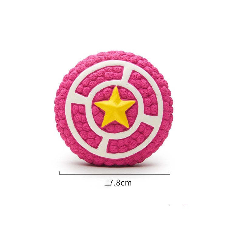 Rugby Tennis Ball Dog Bite Toy