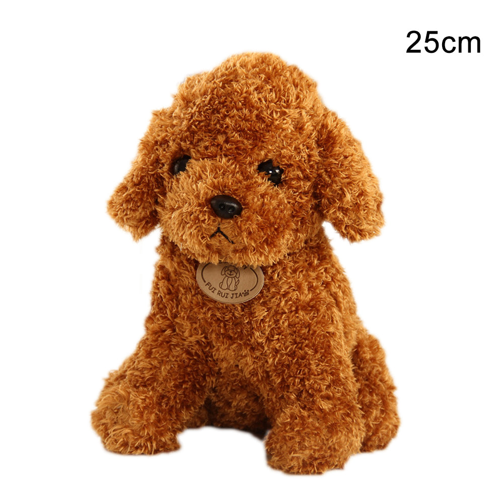 Soft Teddy Dog Plush Toy in Multiple Colors