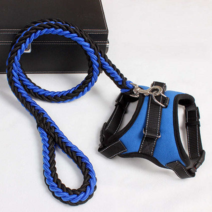 Dog Leash Chest Strap Harness in Multiple Colors
