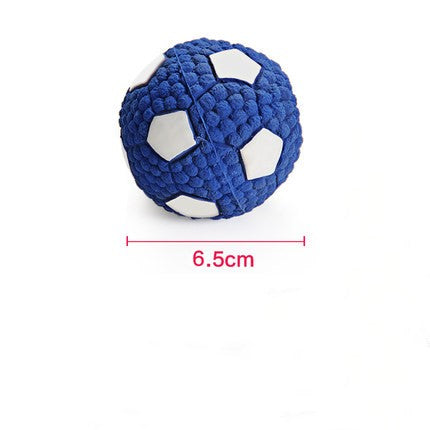 Rugby Tennis Ball Dog Bite Toy