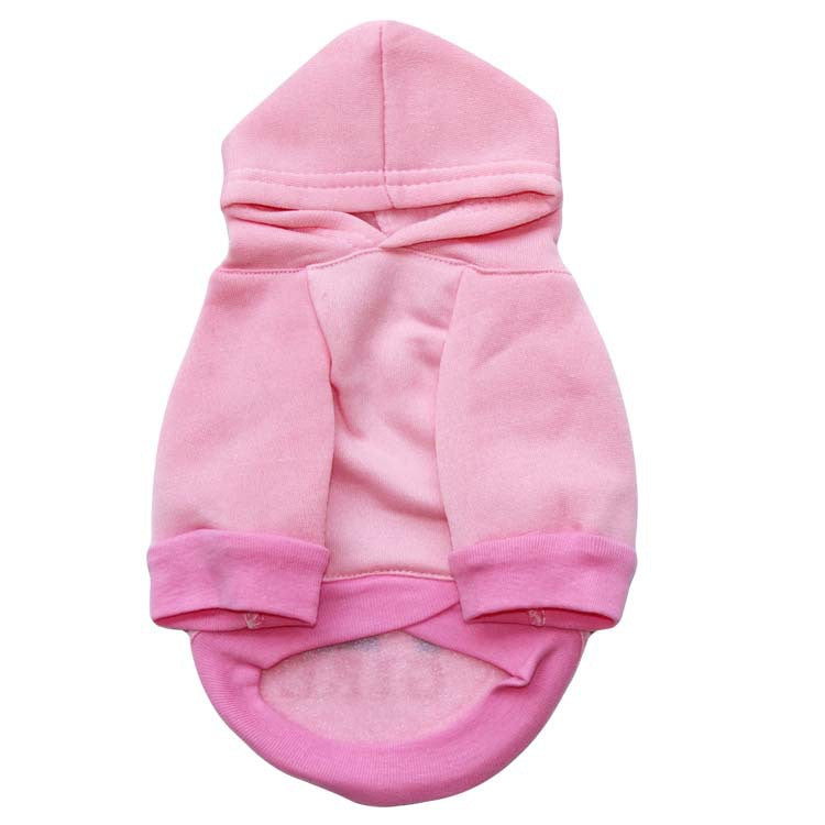Pink Knit Pullover Dog Sweater