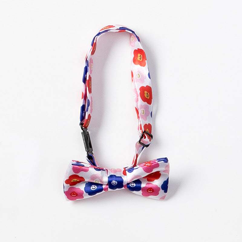 Festive Bow Tie Jewelry for Dogs