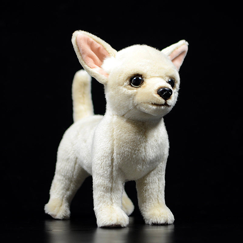 Soft Plush Dog Toy in Multiple Colors