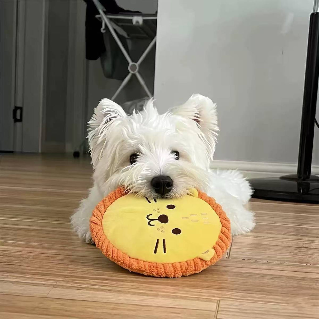 Plush Squeaky Dog Toy Elephant and Lion