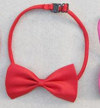 Adjustable Dog Bow Tie Collar in Multiple Colors