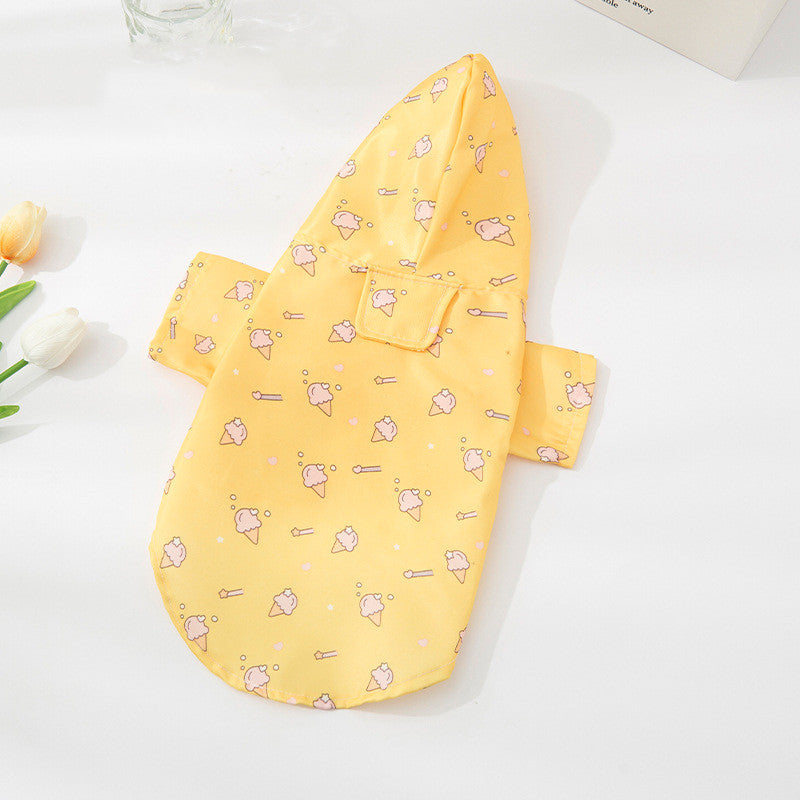 Fashion Raincoat for Dogs in Fun Designs