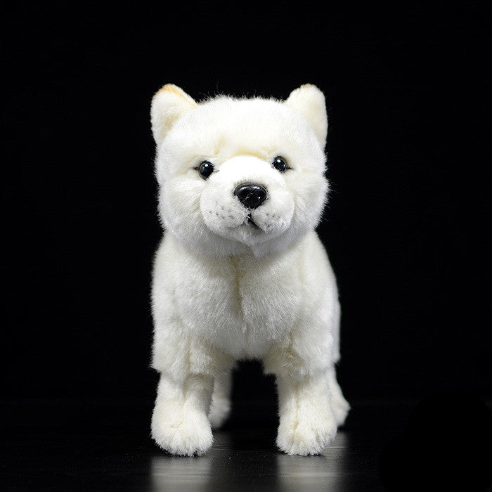 Soft Plush Dog Toy in Multiple Colors