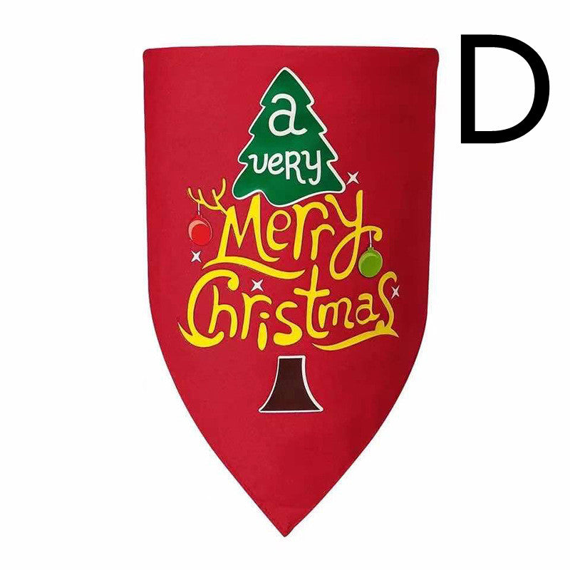Christmas Dog Bandana - Print D