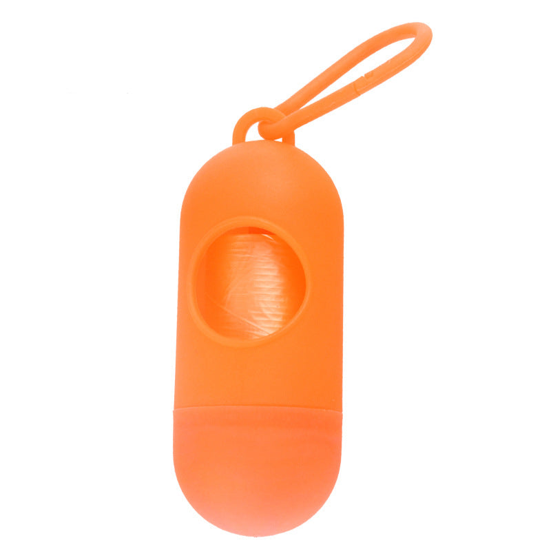 Poop Bag Dispenser With Hook in Multiple Colors