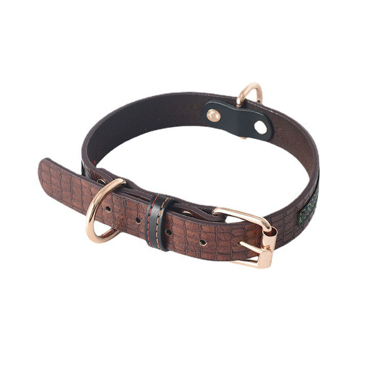Durable Dog Collar and Leash Set in Multiple Colors