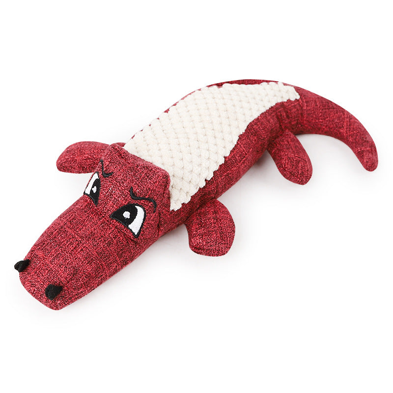 Soft Simulation Dog Plush Toy in Multiple Colors